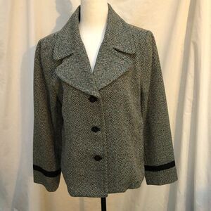 𝅺fdj Vintage Tweed Dress Jacket EUC